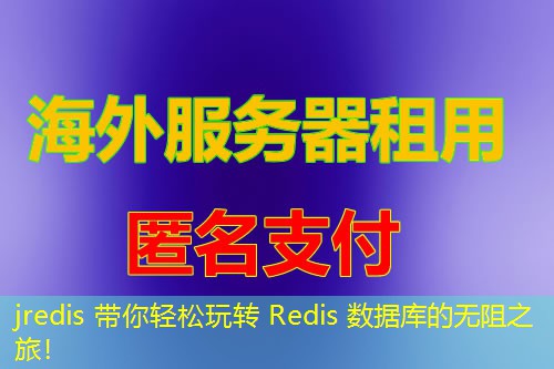 jredis 带你轻松玩转 Redis 数据库的无阻之旅！
