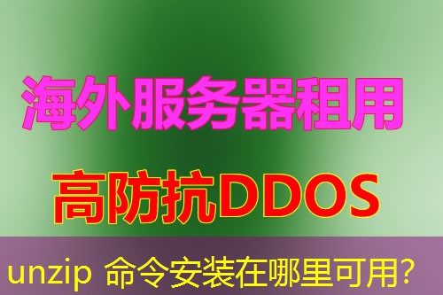 unzip 命令安装在哪里可用? unzip 命令安装在哪里可用?