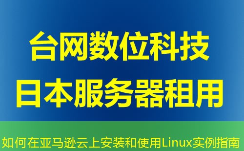 如何在亚马逊云上安装和使用Linux实例指南 如何在亚马逊云上安装和使用Linux实例指南