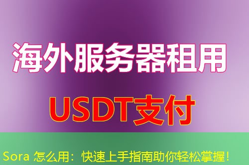 Sora 怎么用：快速上手指南助你轻松掌握！