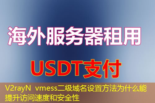 V2rayN vmess二级域名设置方法为什么能提升访问速度和安全性 V2rayN vmess二级域名设置方法为什么能提升访问速度和安全性